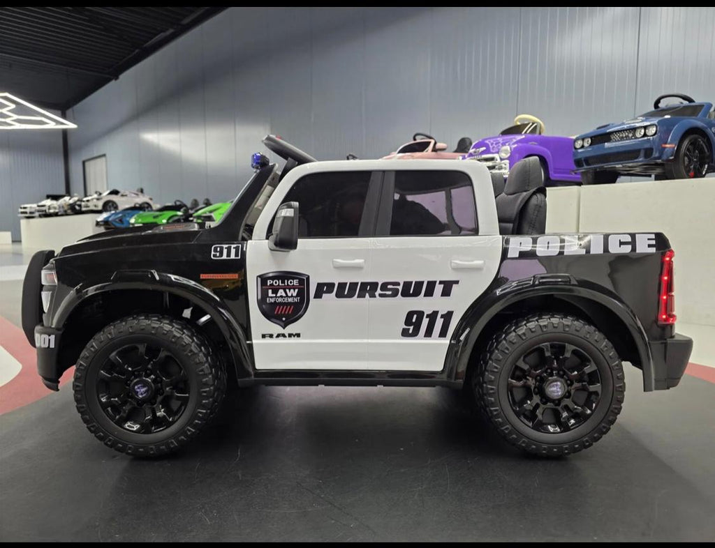 Dodge RAM polizia elettrica per bambini 12V