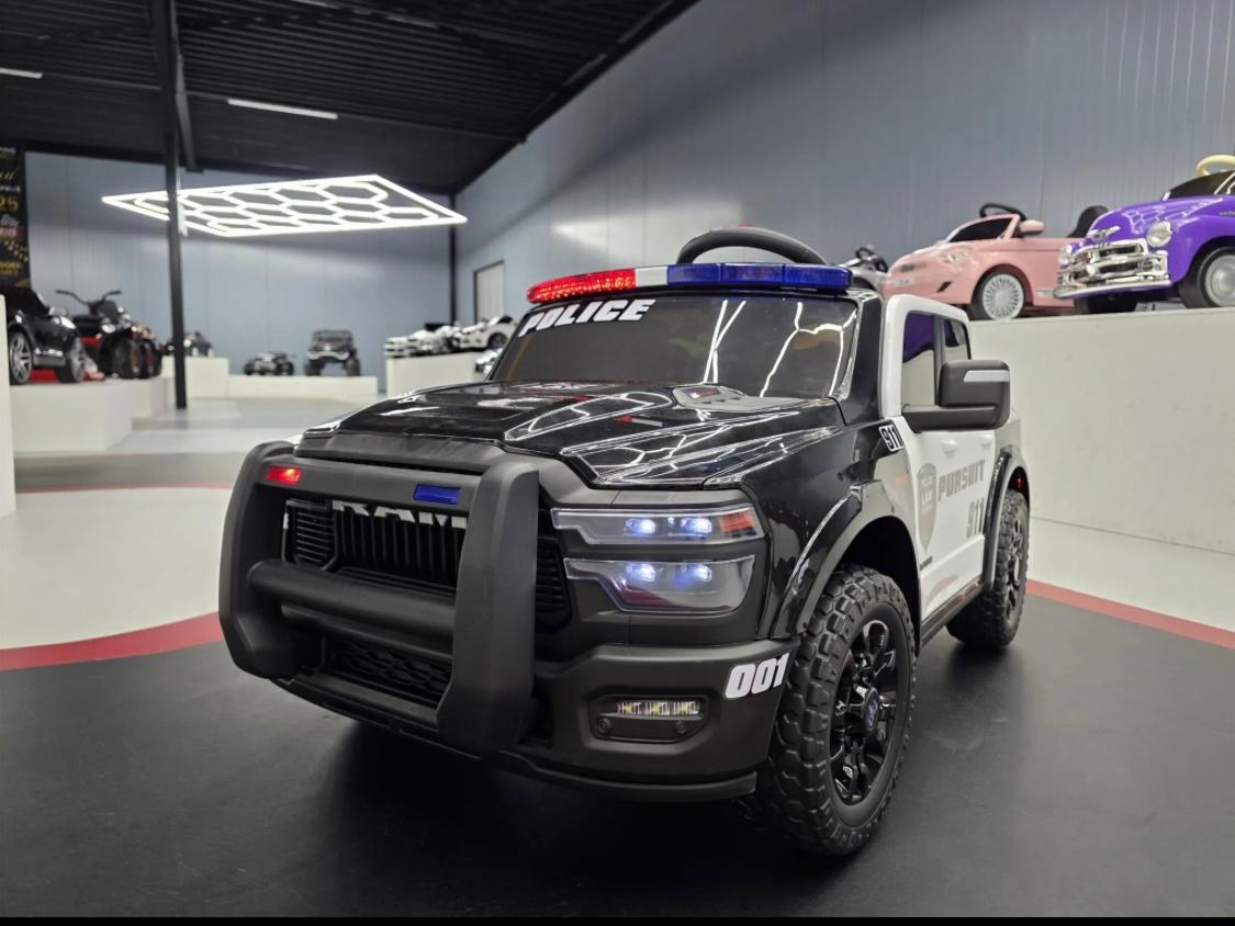Dodge RAM polizia elettrica per bambini 12V