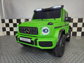 Auto elettrica per bambini Mercedes G63 AMG 24V verde opaco 2 posti