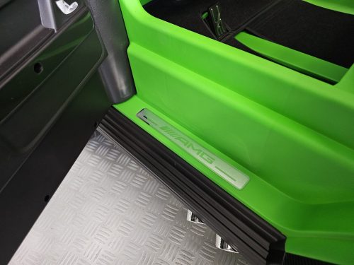 Auto elettrica per bambini Mercedes G63 AMG 24V verde opaco 2 posti