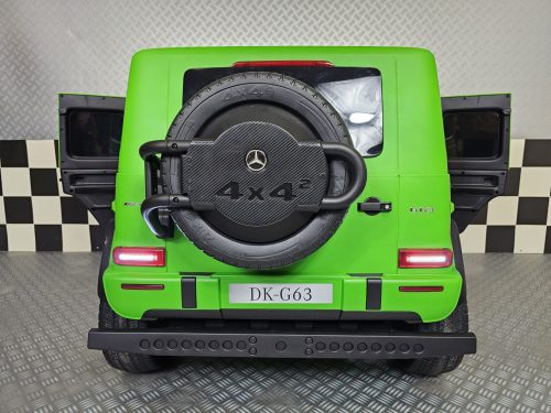 Auto elettrica per bambini Mercedes G63 AMG 24V verde opaco 2 posti