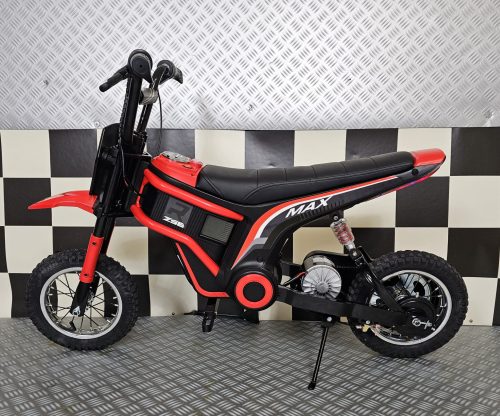 Moto cross elettrica per bambini 24V rossa - immagine 4