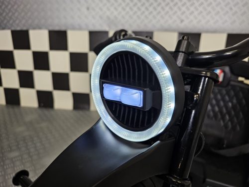 Trike elettrico per bambini 24V nero - immagine 9