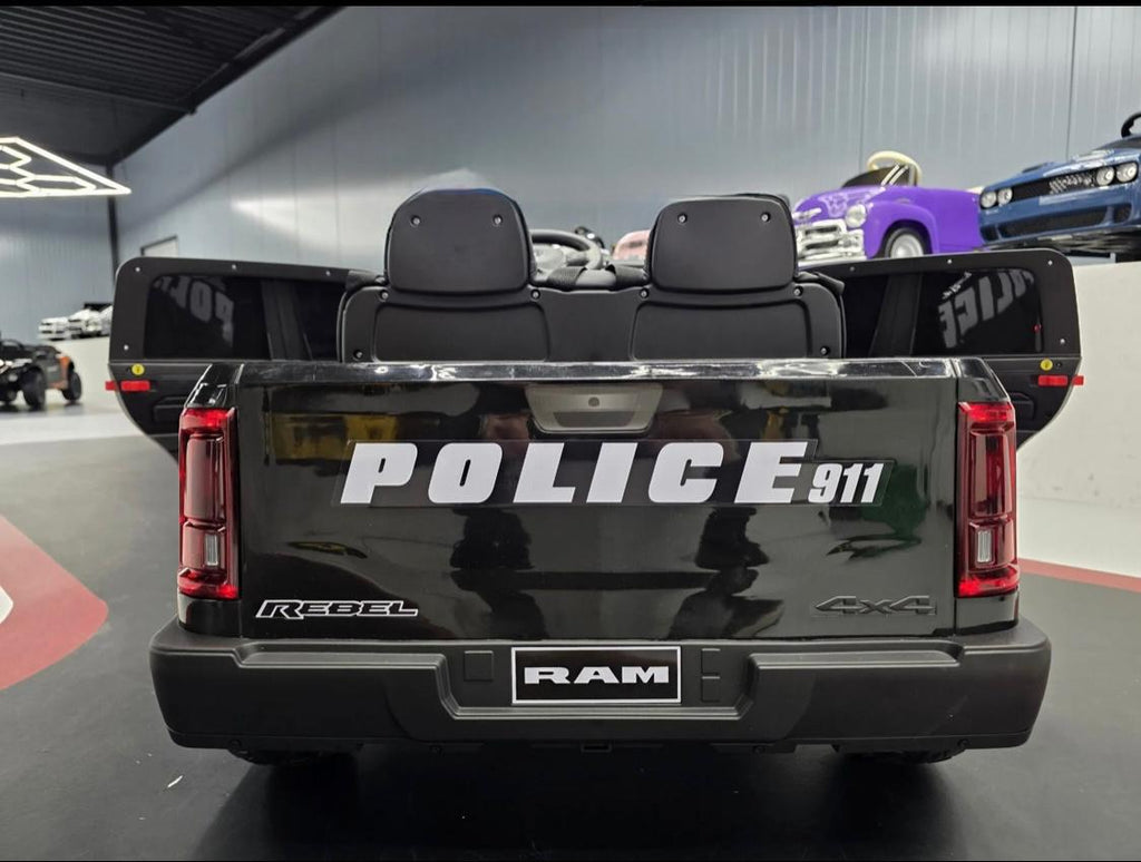 Dodge RAM polizia elettrica per bambini 12V