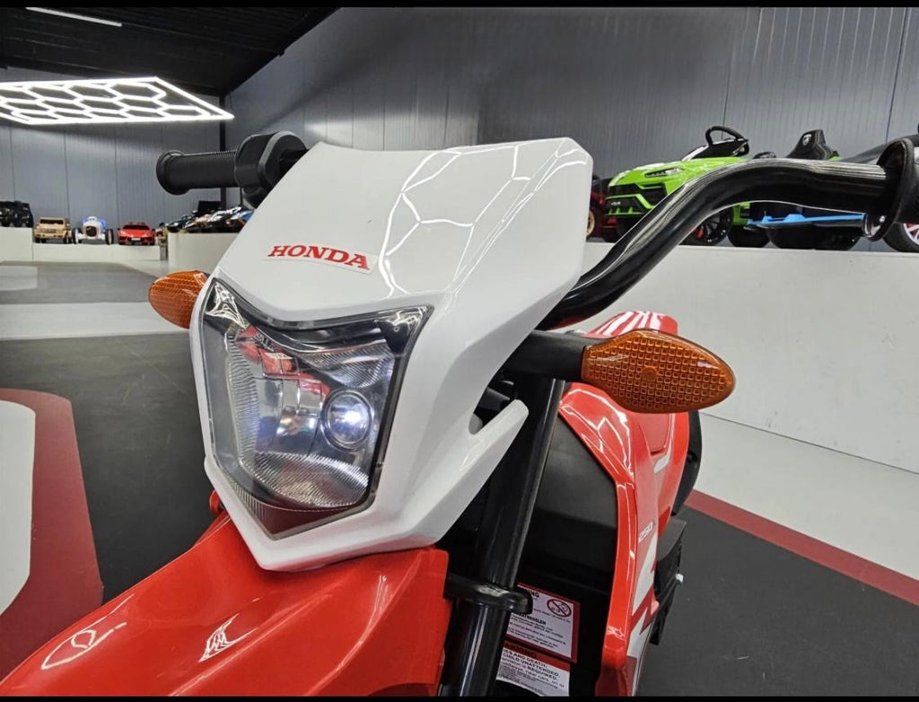 Moto elettrica Honda CRF per bambini 12V