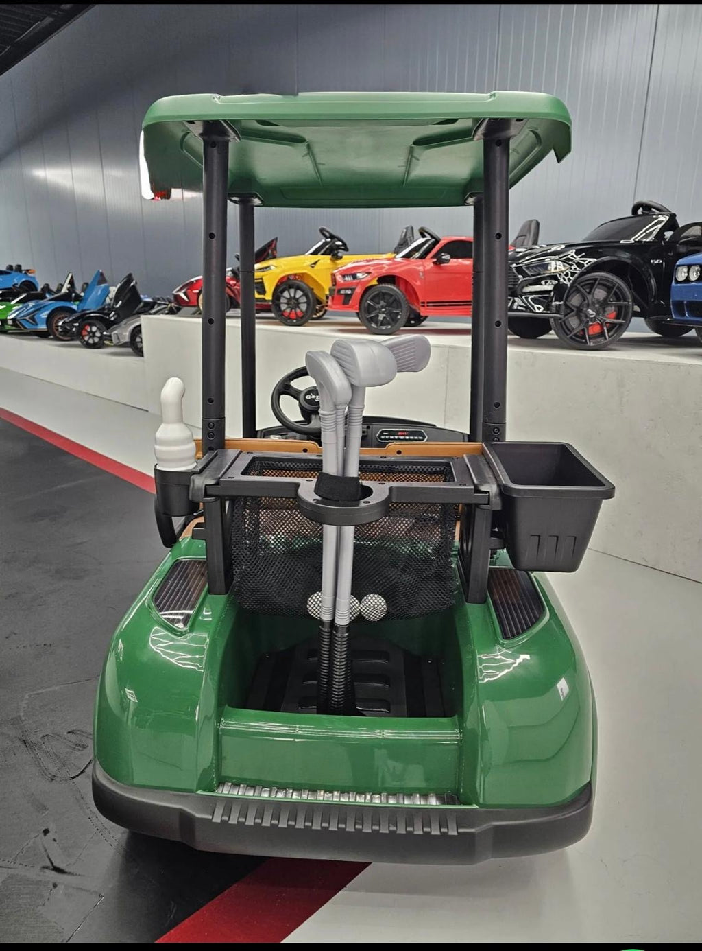 Golf cart elettrico per bambini 24V verde