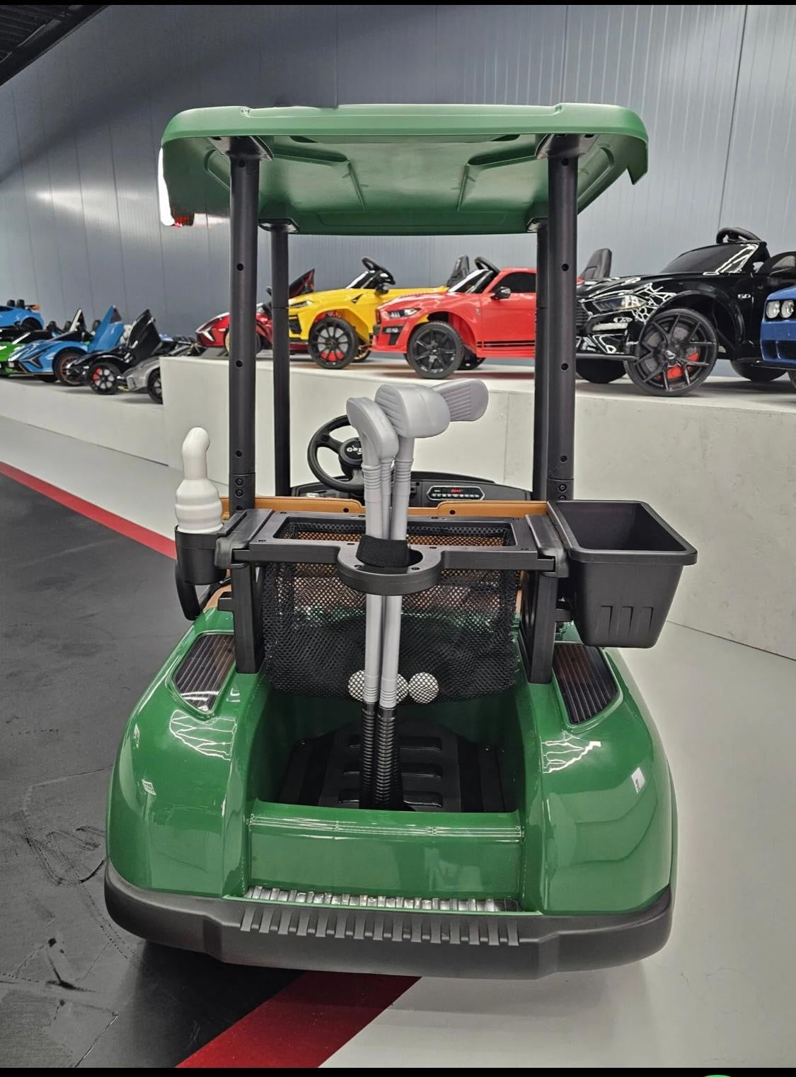 Golf cart elettrico per bambini 24V verde