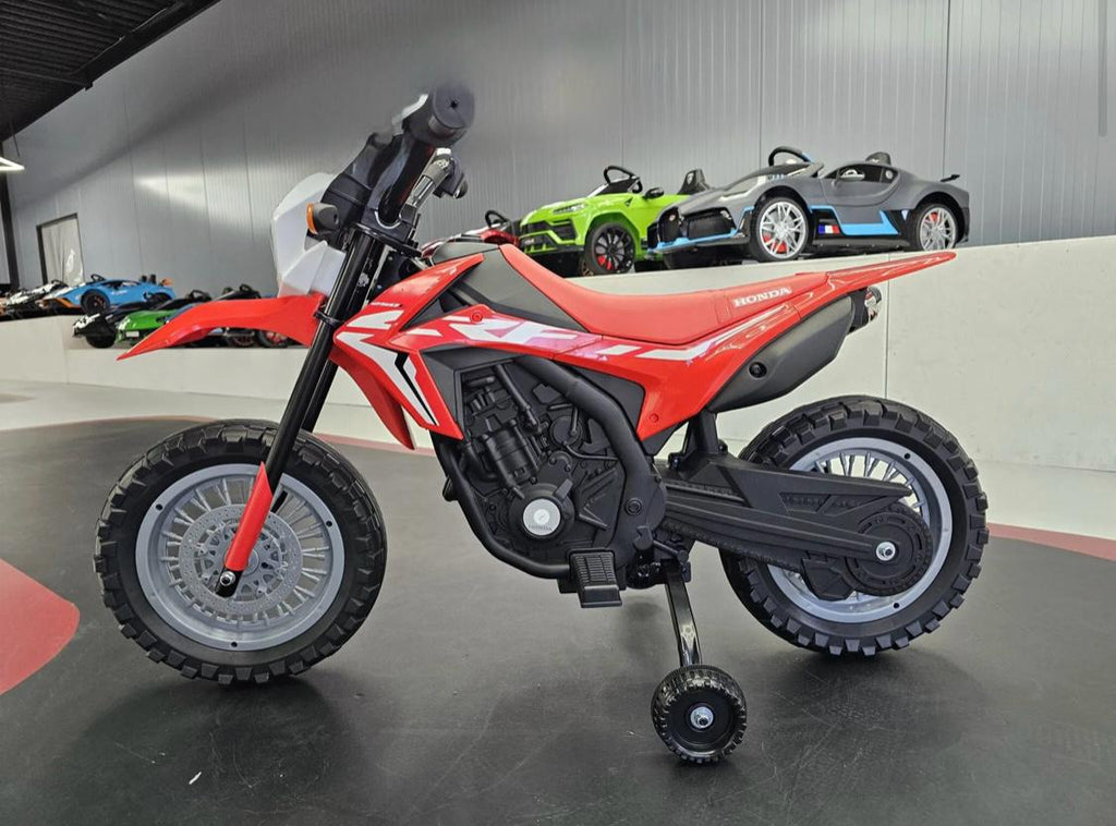 Moto elettrica Honda CRF per bambini 12V