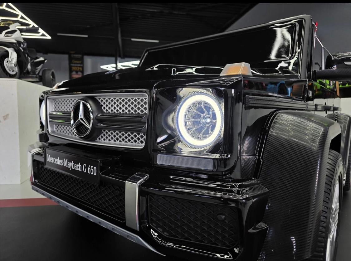 Auto elettrica per bambini Mercedes Maybach XXL 24V con MP4