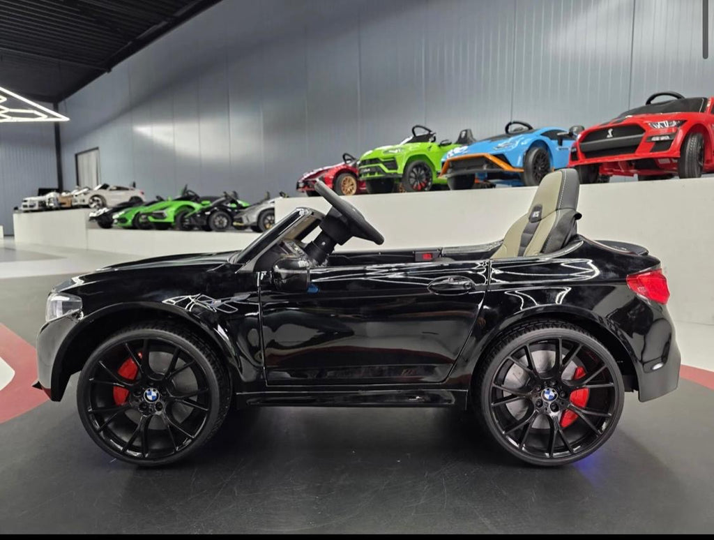 BMW M5 Elettrica per Bambini 24V Nero Metallizzato