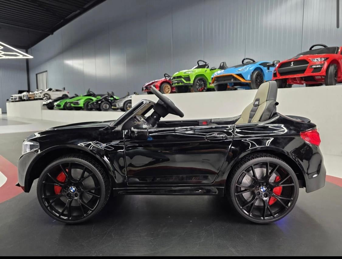 BMW M5 Elettrica per Bambini 24V Nero Metallizzato