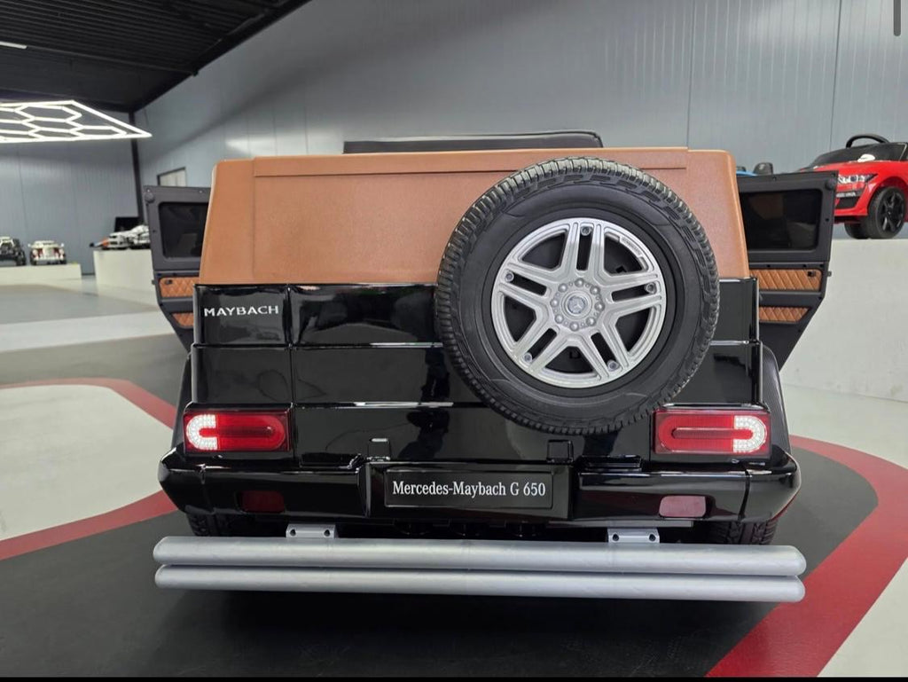Auto elettrica per bambini Mercedes Maybach XXL 24V con MP4