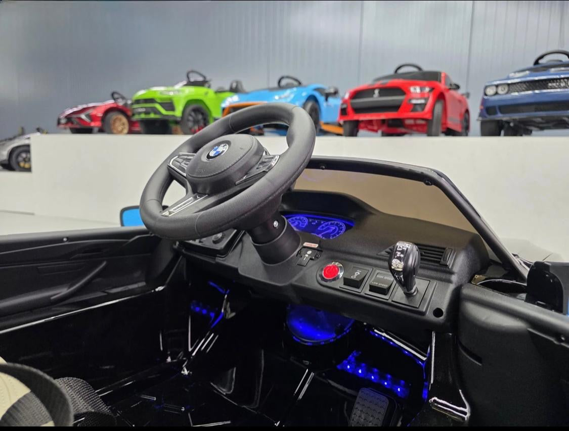 BMW M5 Elettrica per Bambini 24V Nero Metallizzato