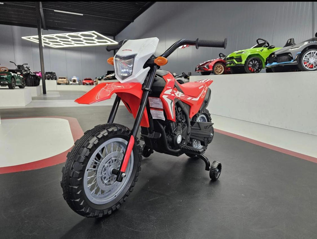 Moto elettrica Honda CRF per bambini 12V