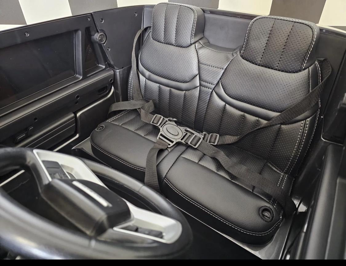Auto elettrica per bambini Range Rover Vogue 24V grigio metallizzato