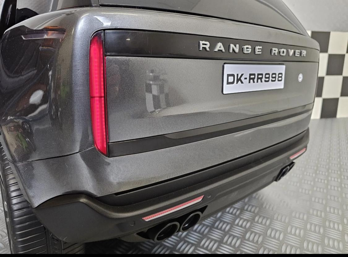 Auto elettrica per bambini Range Rover Vogue 24V grigio metallizzato