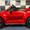 Ford Mustang Drift Elettrica per Bambini 24V Rosso Metallizzato