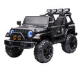 Jeep elettrica per bambini Gravity 12V nera metallizzata - immagine 1