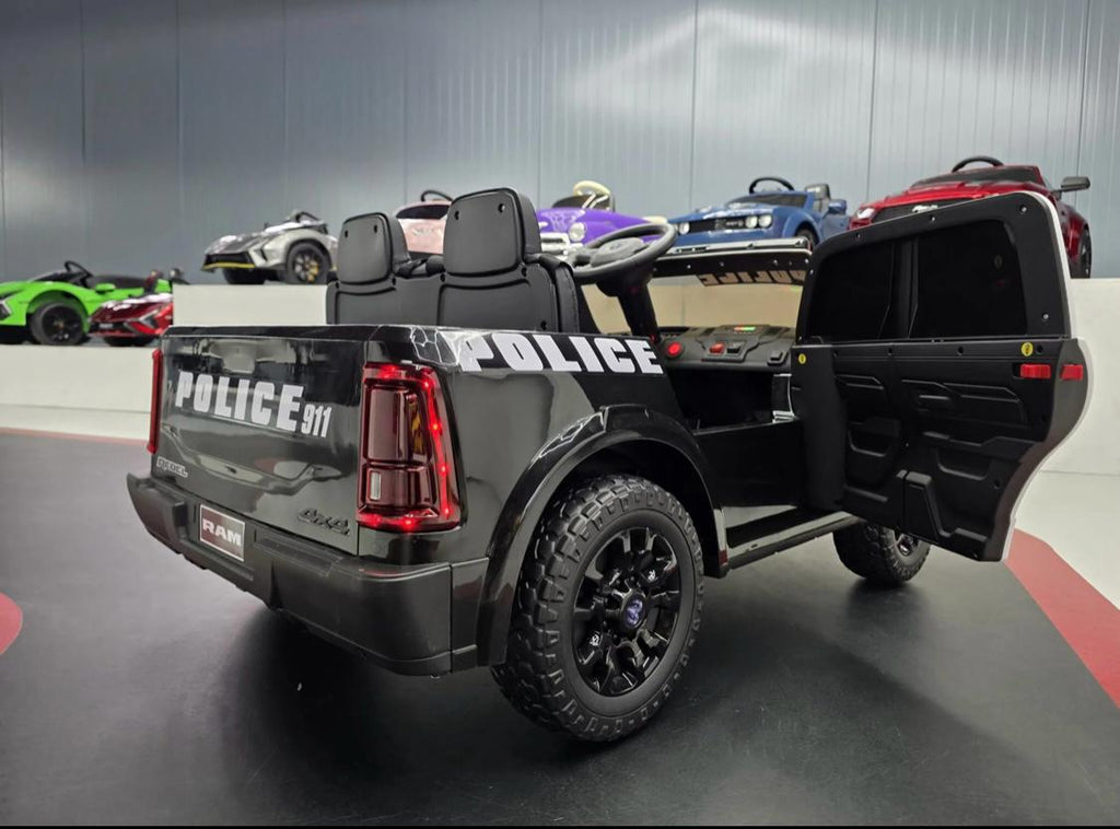 Dodge RAM polizia elettrica per bambini 12V