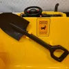 Dumper elettrico per bambini con telecomando 12V giallo