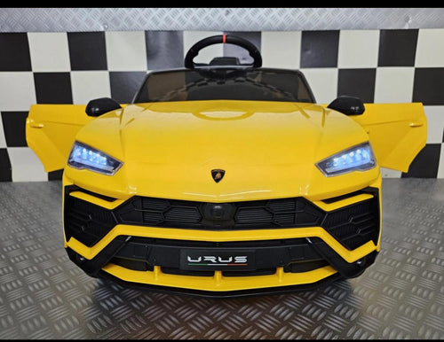 Auto elettrica per bambini Lamborghini Urus 12V gialla