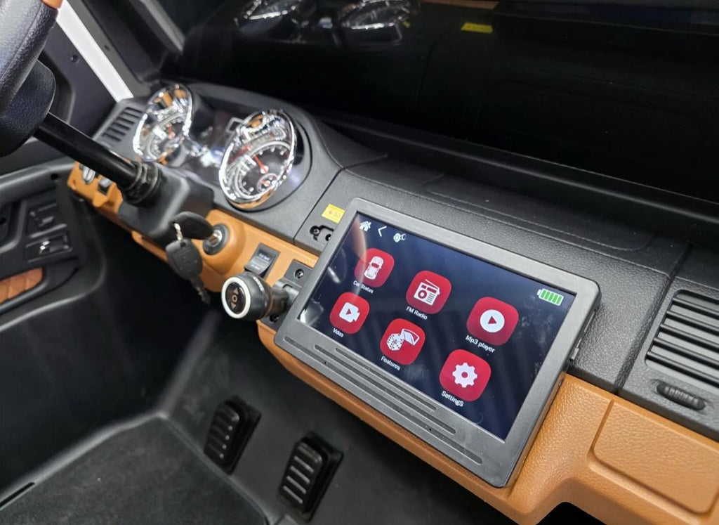 Auto elettrica per bambini Mercedes Maybach XXL 24V con MP4