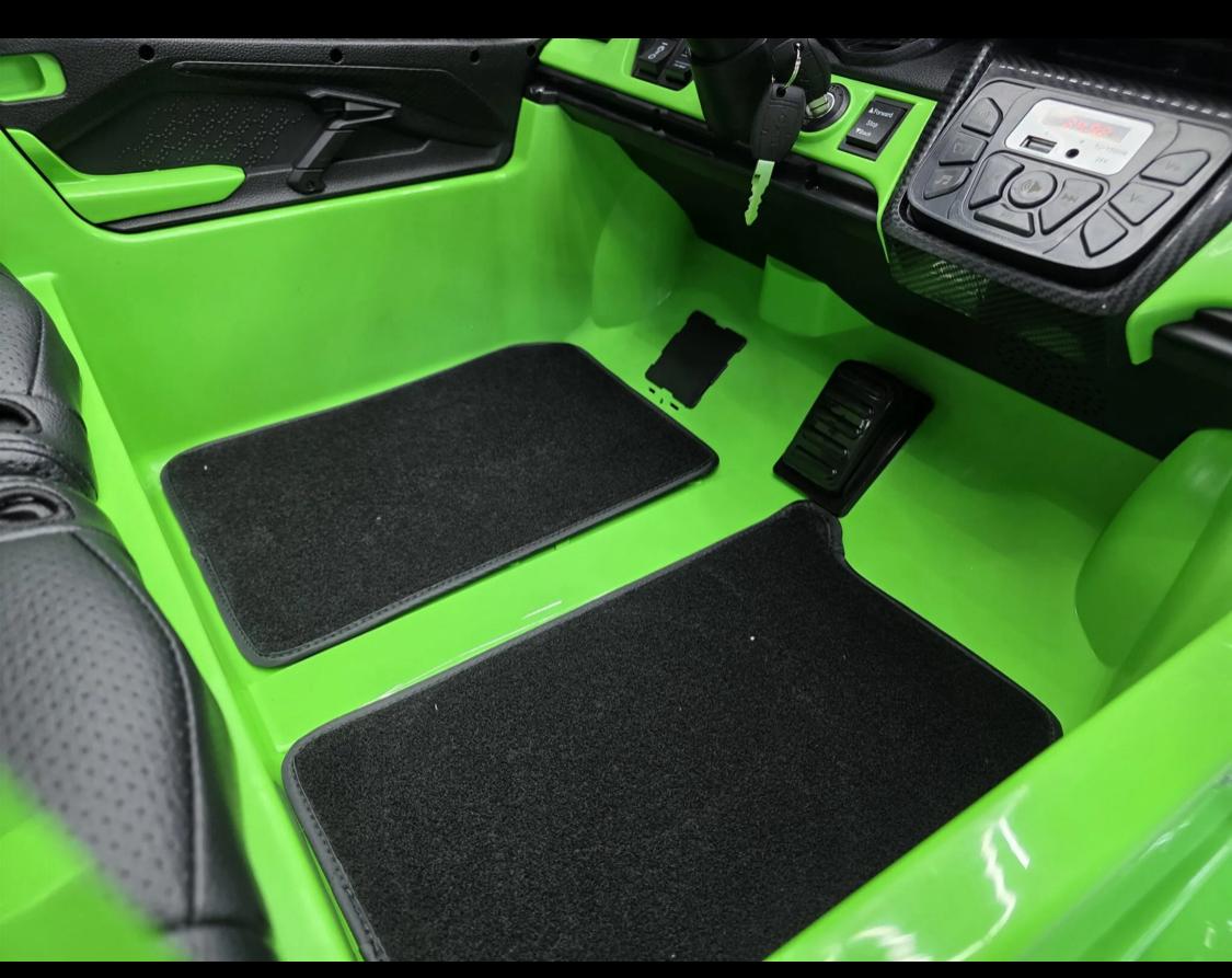 Auto elettrica per bambini Lamborghini Revuelto 2 posti 24V verde