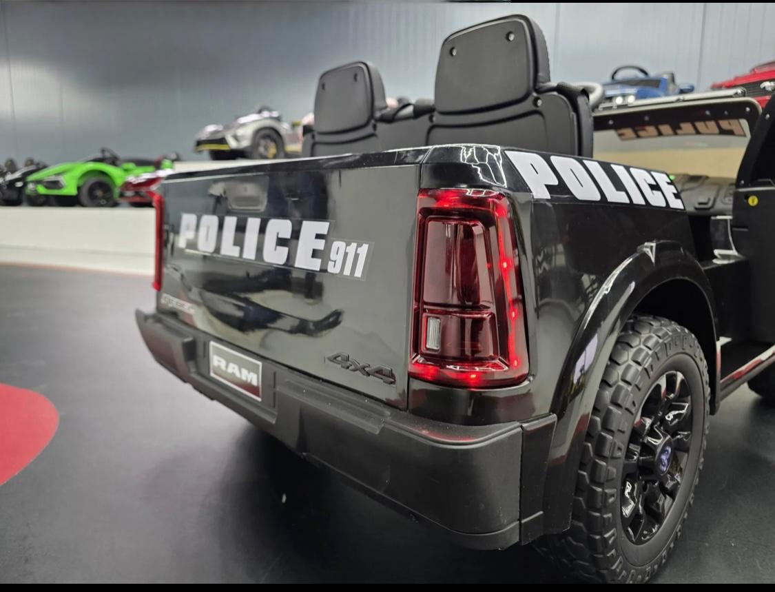 Dodge RAM polizia elettrica per bambini 12V