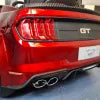 Ford Mustang Drift Elettrica per Bambini 24V Rosso Metallizzato