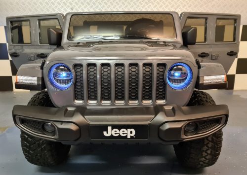 Jeep Gladiator elettrica per bambini 2 posti 12V camouflage verde