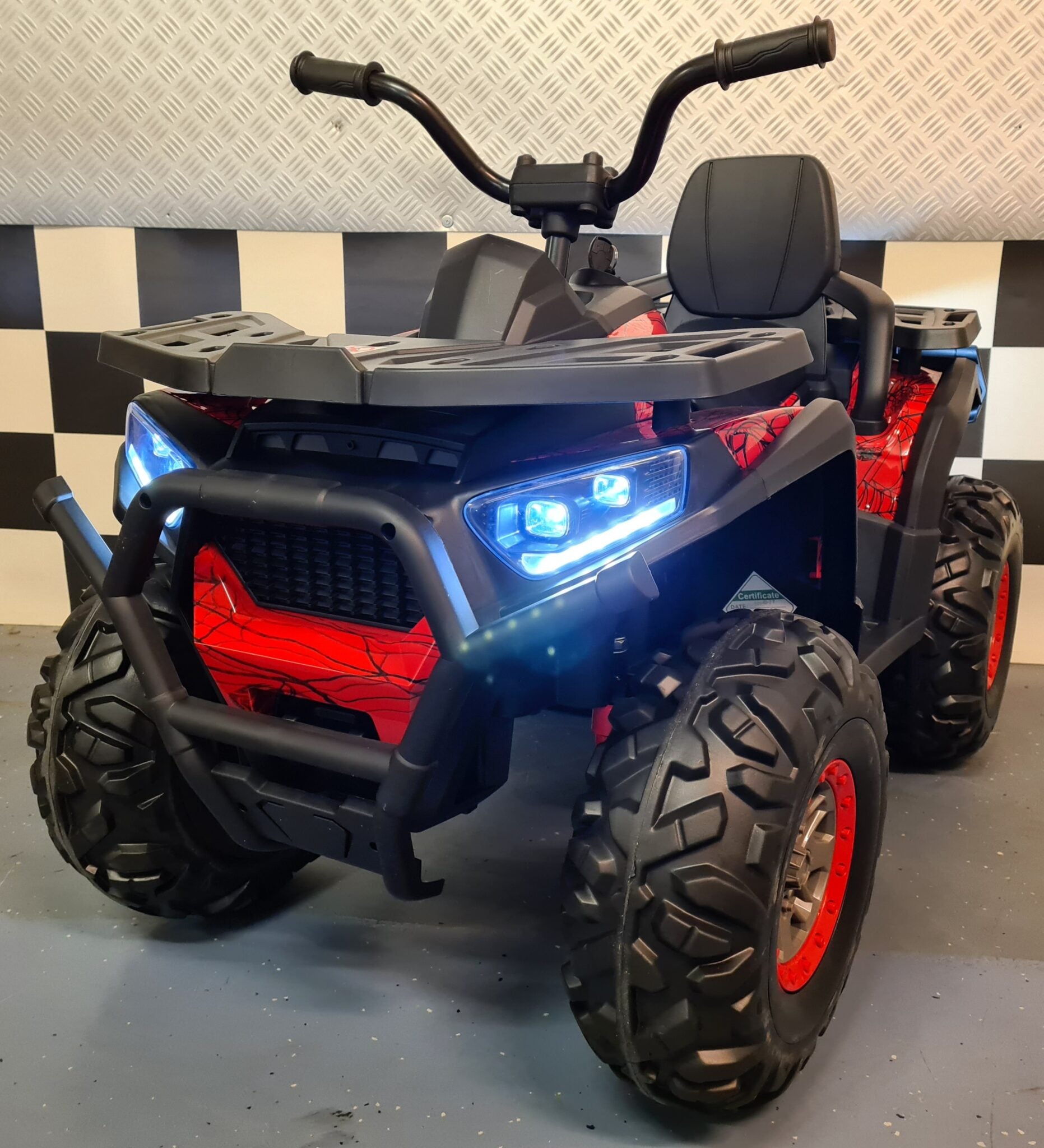Quad elettrico bambini Spider 12V rosso