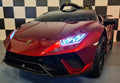 Auto elettrica per bambini Lamborghini Huracan 12V rosso metallizzato