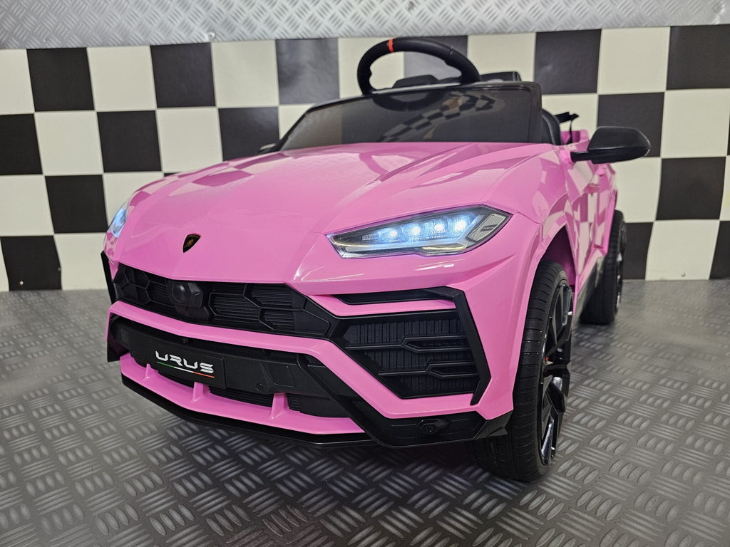 Auto elettrica per bambini Lamborghini Urus 12V rosa