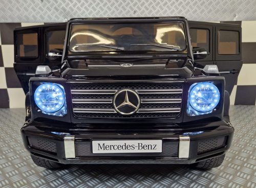 Auto elettrica per bambini Mercedes G500 12V nero metallizzato