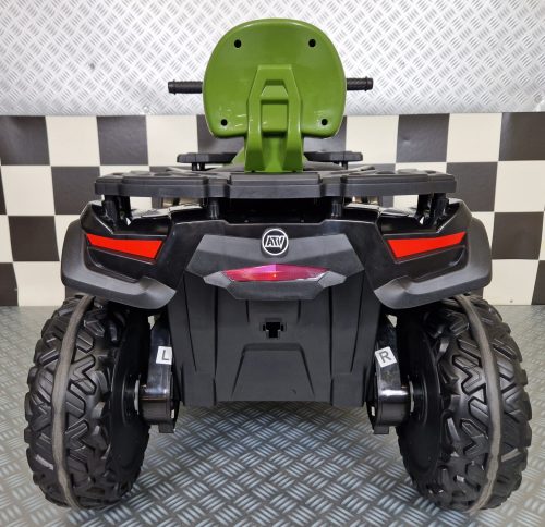 Quad elettrico bambini 24V verde militare - immagine 7
