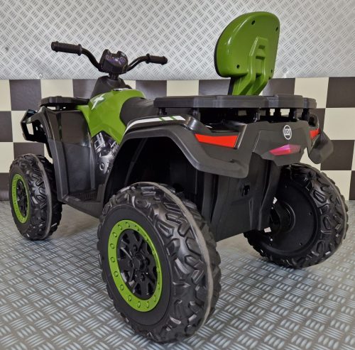 Quad elettrico bambini 24V verde militare - immagine 6