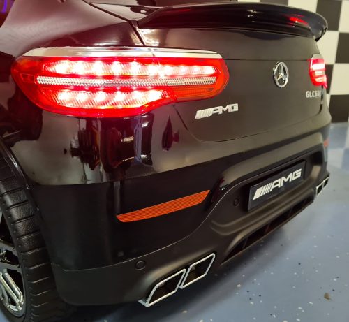 Auto elettrica per bambini Mercedes GLC 63 AMG 12V nera 1 posto