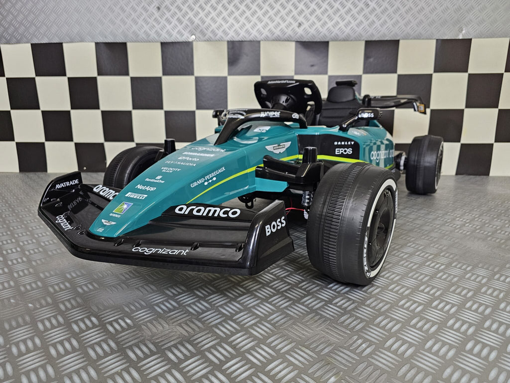 Aston Martin Formula 1 Elettrica per Bambini 24V - immagine 1