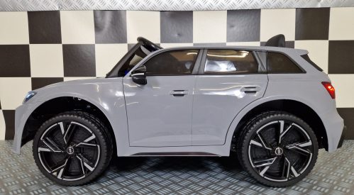Audi RS6 Elettrica per Bambini 12V Grigia - immagine 4