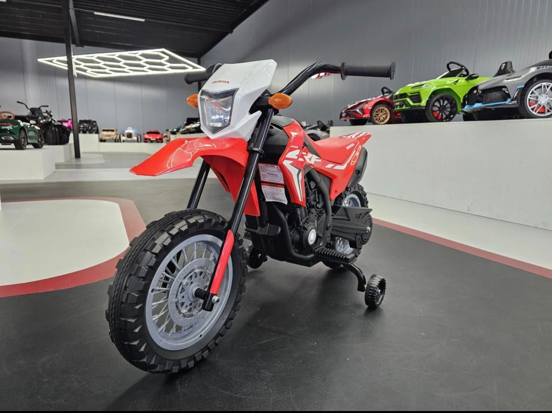 Moto elettrica Honda CRF per bambini 12V