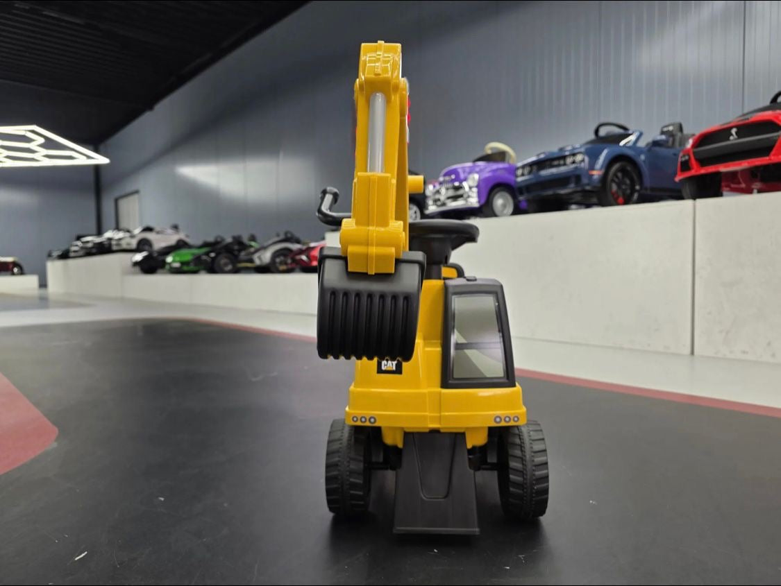 Escavatore cavalcabile Caterpillar per bambini