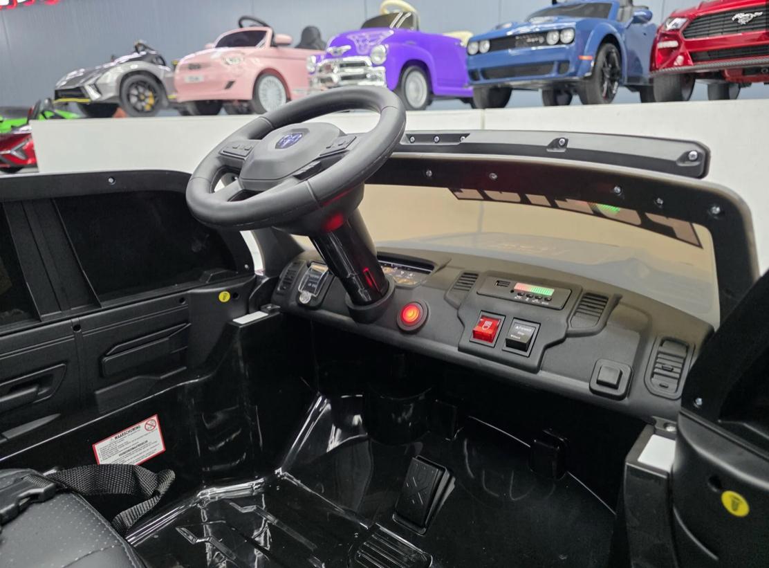Dodge RAM polizia elettrica per bambini 12V
