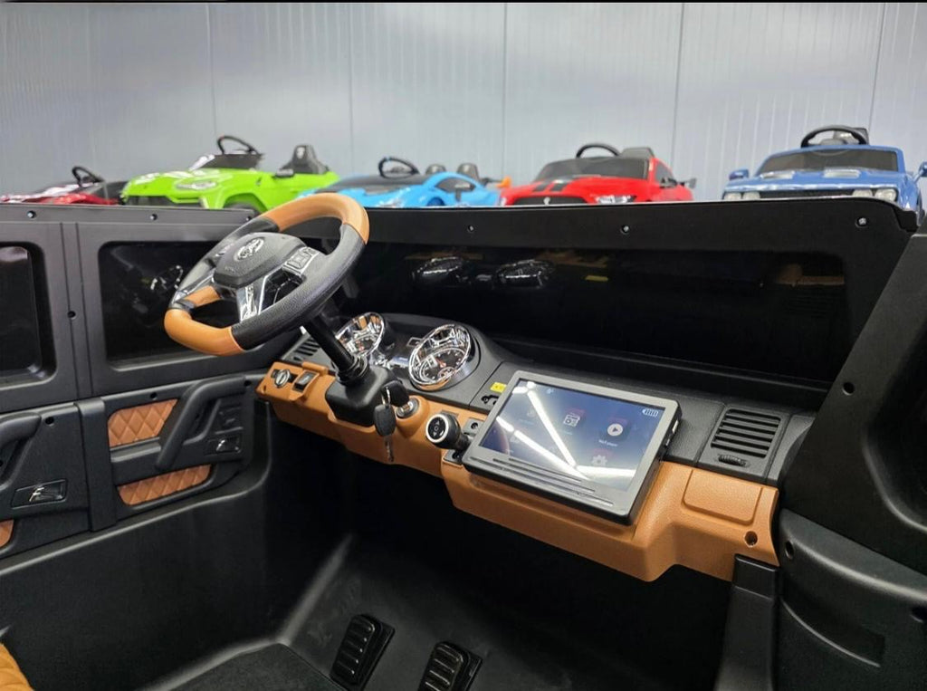 Auto elettrica per bambini Mercedes Maybach XXL 24V con MP4