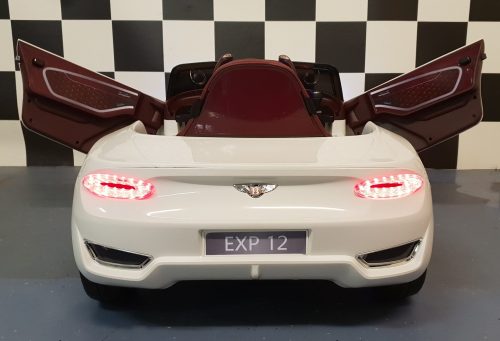 Bentley EXP12 Elettrica per Bambini 12V Bianca - immagine 4