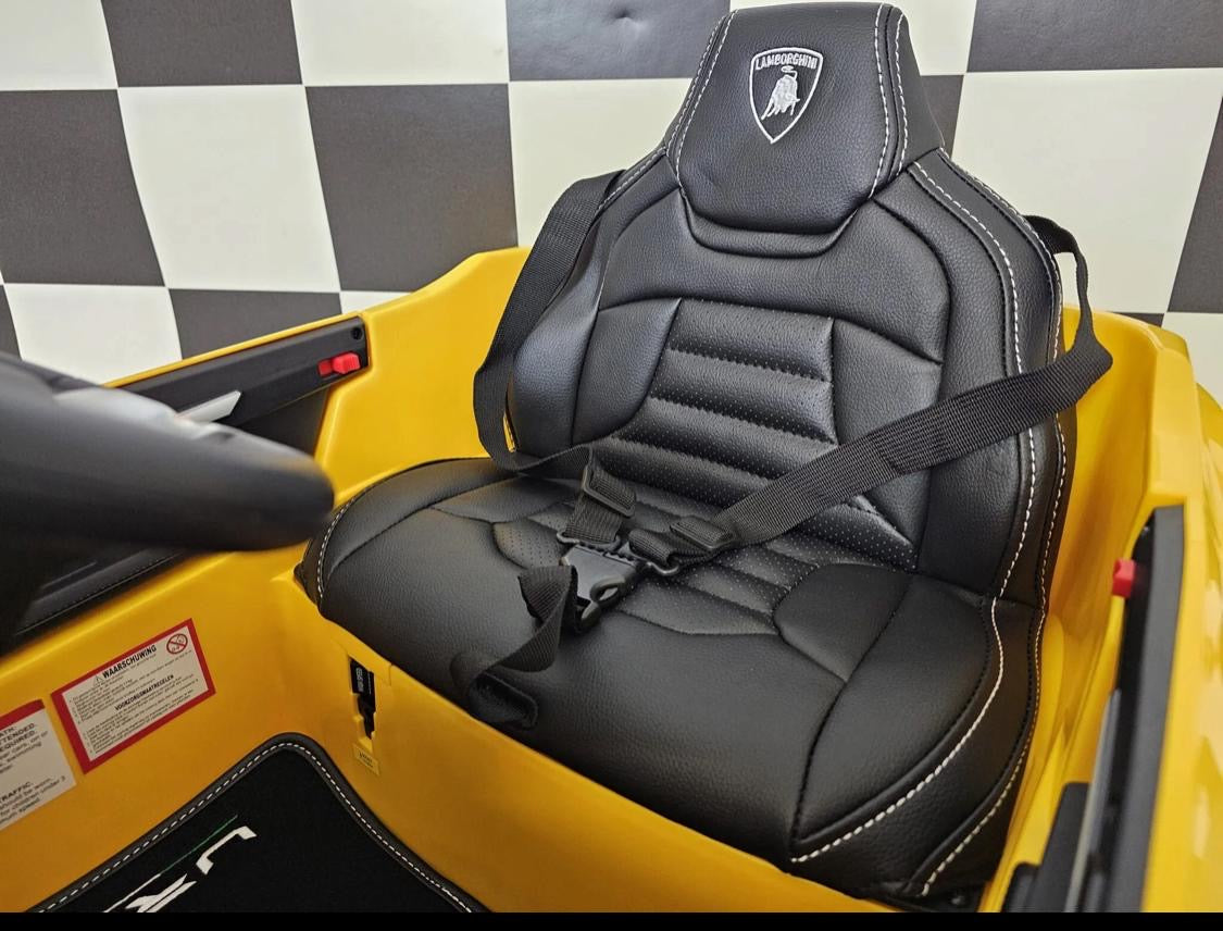 Auto elettrica per bambini Lamborghini Urus 12V gialla
