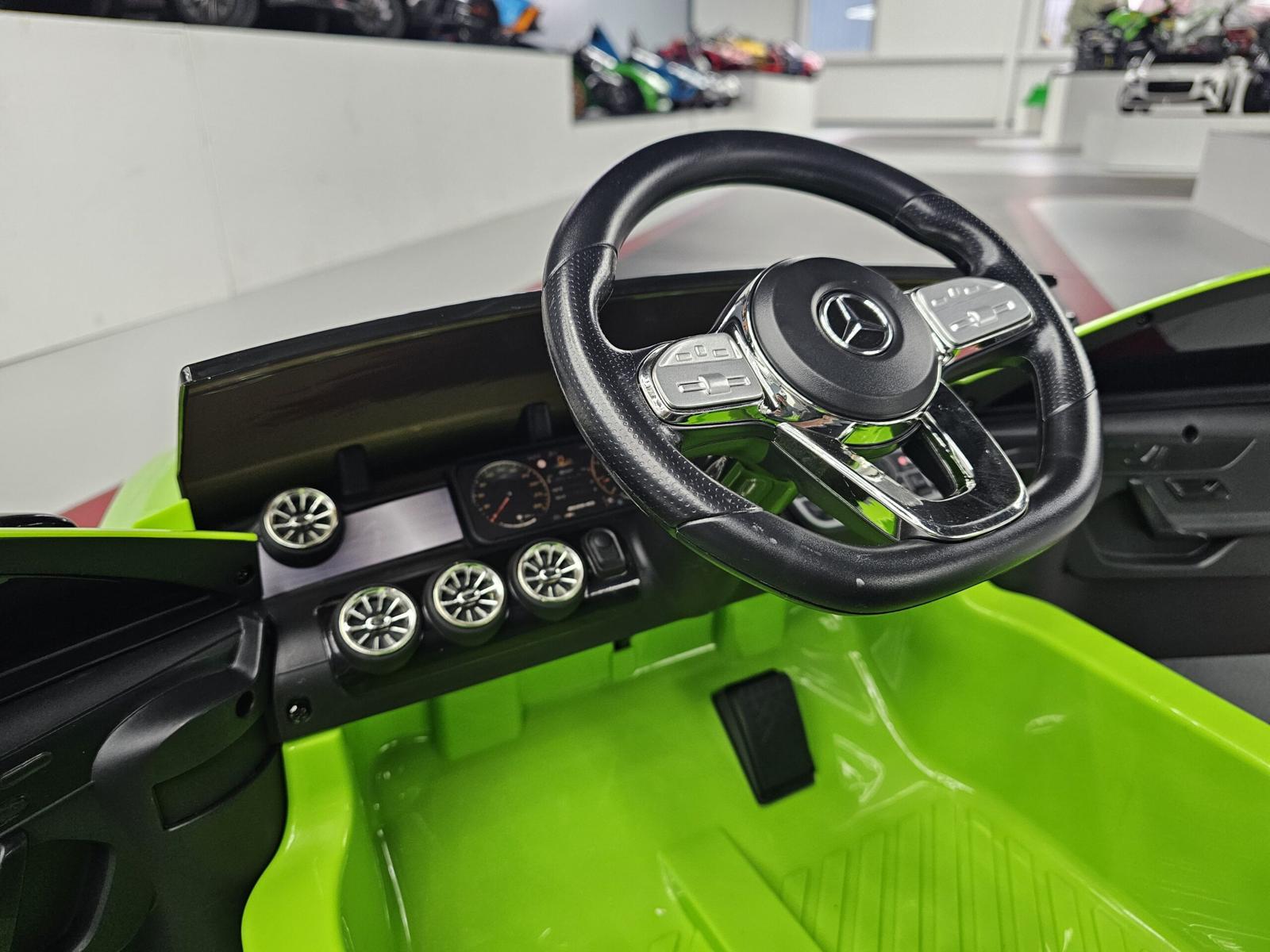 Mercedes CLA 45 Elettrica per Bambini 12V Verde
