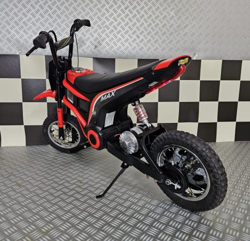 Moto cross elettrica per bambini 24V rossa - immagine 5