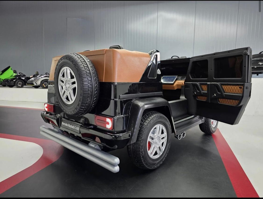 Auto elettrica per bambini Mercedes Maybach XXL 24V con MP4