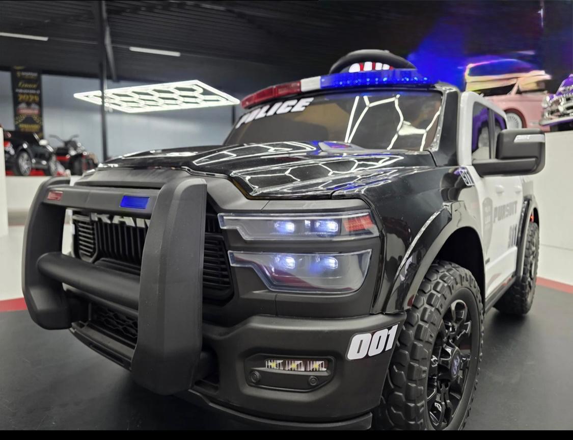 Dodge RAM polizia elettrica per bambini 12V
