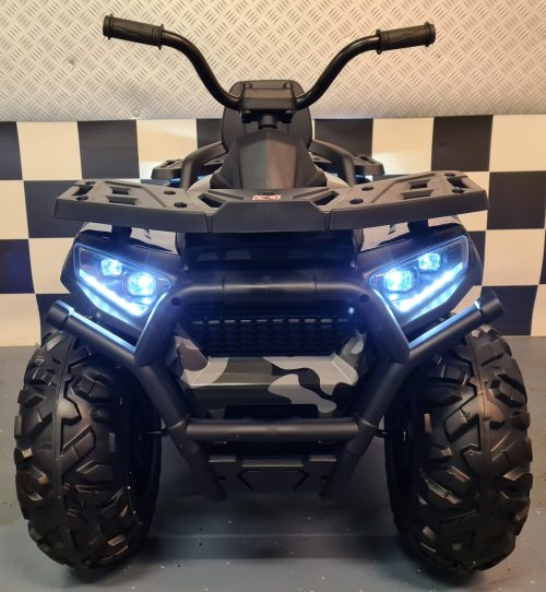 Quad elettrico bambini Desert 12V camo verde - immagine 9
